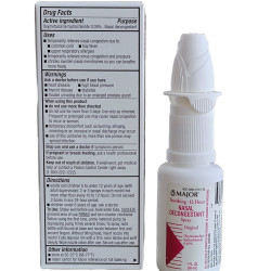 Spray Descongestionante Major - oximetazolina cont 30 ml de HCL 0.05