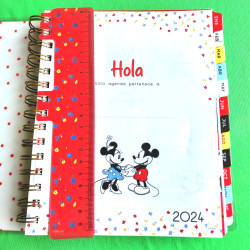 Agenda Minnie Mouse Disney 2024